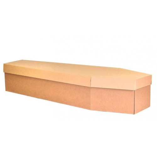 Cardboard Coffin  - Sustainable & UK Approved - Ideal to Decorate