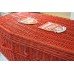 Your Football Team Colours - Wicker / Willow Coffins – Example ARSENAL FOOTBALL CLUB