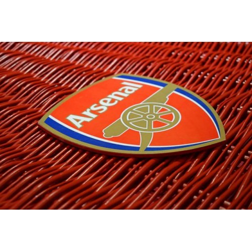 Your Football Team Colours - Wicker / Willow Coffins – Example ARSENAL FOOTBALL CLUB