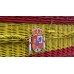 Your Colour – Wicker / Willow Imperial Coffin – "World of Flags" – Spain 