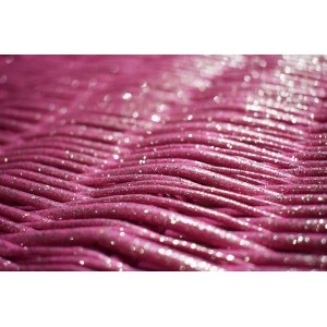 Your Colour - Wicker Imperial (Traditional) Coffin – Glitter Pink – Beautiful Bespoke Sparkle