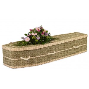 Premium Wild Pineapple Imperial Eco Elite (Traditional Style) Coffin - **World Fair Trade Producer**