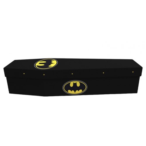 The Caped Crusader (Batman Returns) – Abstract & Creative Design Picture Coffin
