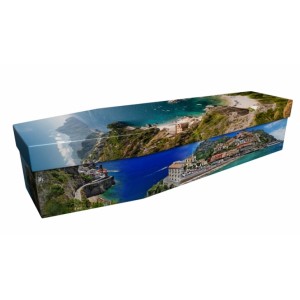 Italian Coastline (Amalfi) - Landscape / Scenic Design Picture Coffin