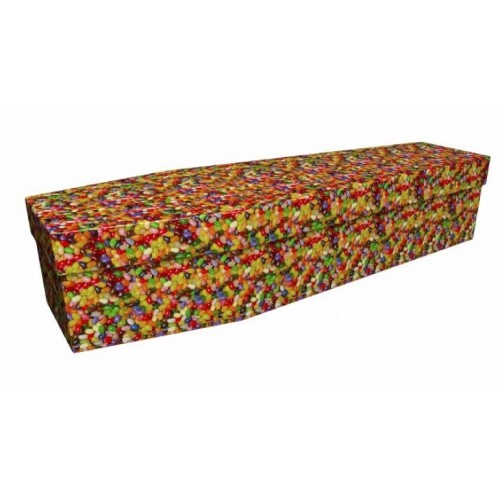 Jelly Beans – Abstract & Creative Design Picture Coffin