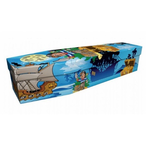 The Buccaneer Pirate – Abstract & Creative Design Picture Coffin