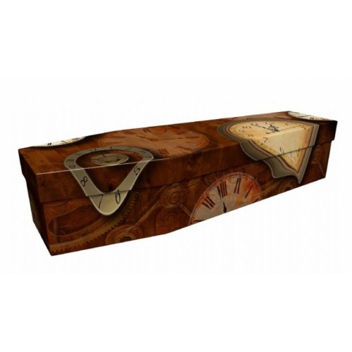 Time – Abstract & Creative Design Picture Coffin