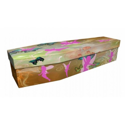 Magical Fairy – Abstract & Creative Design Picture Coffin