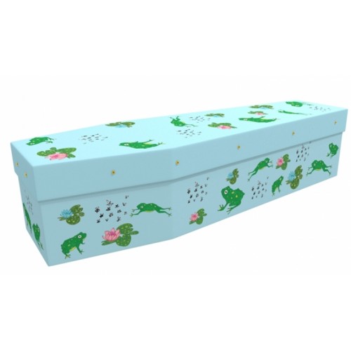 Freddy the Frog - Animal & Pet Design Picture Coffin
