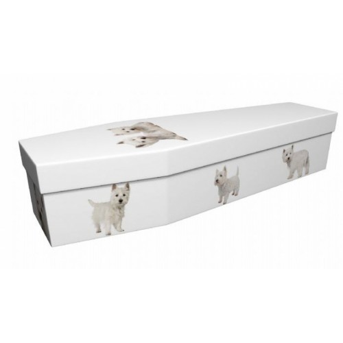 Westie - Animal & Pet Design Picture Coffin
