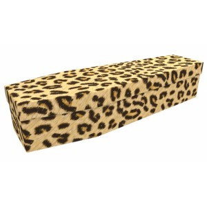 Leopards Skin - Animal & Pet Design Picture Coffin