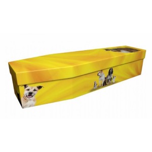 Dogs & Cats – Animal & Pet Design Picture Coffin