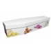 Delicate Orchids - Floral Design Picture Coffin
