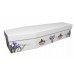 Wild & Thorny (Iris & Roses) - Floral Design Picture Coffin