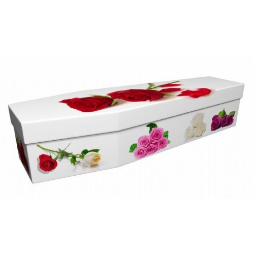 A Rose By Any Other Name - Floral Design Picture Coffin