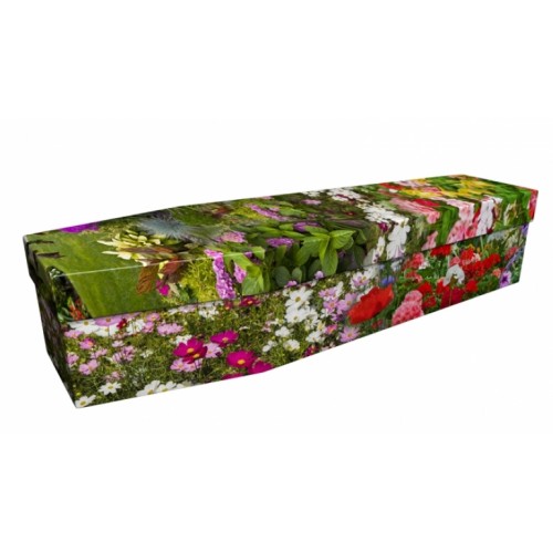 Dream Plants - Floral Design Picture Coffin