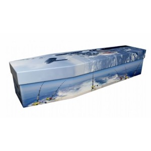 Deep Sea Fishing – Sports & Hobbies Design Picture Coffin