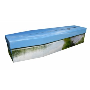 Fly Fishing – Sports & Hobbies Design Picture Coffin