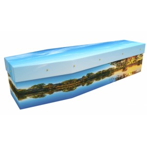 Embrace Sundown - Landscape / Scenic Design Picture Coffin