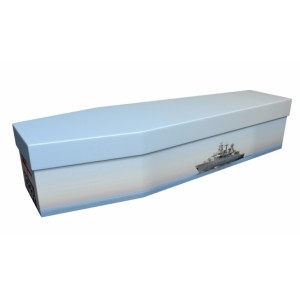 THE TEAM WORKS (Royal Navy) – Military & Patriotic Design Picture Coffin