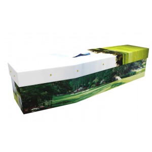 Pro Golfer - Sports & Hobbies Design Picture Coffin