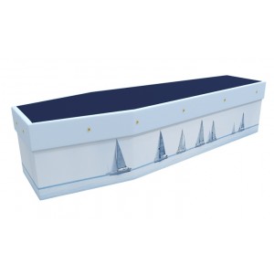 Yacht Racing - Sports & Hobbies Design Picture Coffin