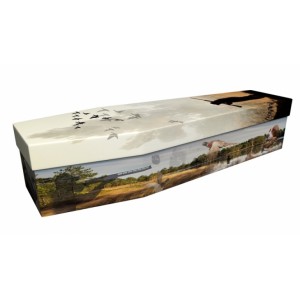 Pheasant Hunt (Go Hunting) - Sports & Hobbies Design Picture Coffin