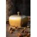 Biodegradable Adult Size Cremation Ashes Urn - Noble Antique Gold Royal Burial Chest