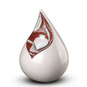 Small Ceramic Cremation Ashes Urn – Celestial Serenity