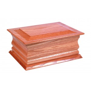 Hilda Oak Cremation Ashes Casket - FREE Engraving when you buy this product.