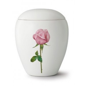 Floral Rose Cremation Ashes Urn