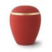 Croma Ceramic Cremation Ashes Urn - Ruby Red