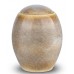 Ceramic Cremation Ashes Urn – The Craft Urn - Sandy White & Beige