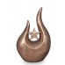 Designer Ceramic Fuego Cremation Ashes Urn – Star