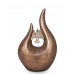 Designer Ceramic Fuego Cremation Ashes Urn – Ascending Bird
