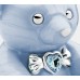 Infant / Child / Boy / Girl Cremation Ashes Funeral Urn (Cuddle Memory Bear - Blue)