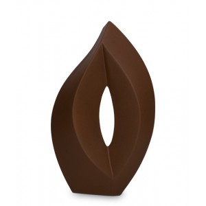 Ceramic Cremation Ashes Urn – Venezia Edition – Brown Modern Look - Limited Availability