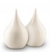 Ceramic Clay Cremation Ashes Urn - Teardrop - Forever Together - Companion (for 2 Adult People).