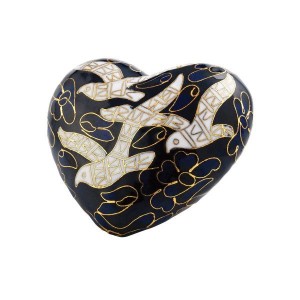 Forever in our Hearts - LOVES LOCKET - Heart Shape Cremation Ashes Keepsake – DOVES OF PEACE