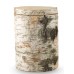 Natural Birch Tree Trunk Cremation Ashes Urn – Including Jute Bag & Corresponding Seed.