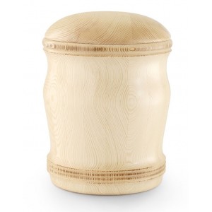 Solid Pine Cremation Ashes Urn 