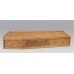 Premium Solid Wood LAST SUPPER Coffin - The Modena - High Gloss Oak Stain