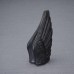Angelic Wings - Ceramic Cremation Ashes Keepsake / Mini Urn – Black Matt