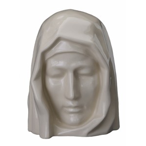 Our Holy Mother - Ceramic Cremation Ashes Urn – Transparent
