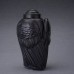 Angelic Wings - Ceramic Cremation Ashes Urn – Black Matt