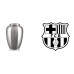 European / Spain / Spanish Football Team Cremation Ashes Urn – Engraved Logo – F C Barcelona
