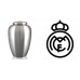 European / Spain / Spanish Football Team Cremation Ashes Urn – Engraved Logo – Real Madrid
