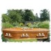 Wreath Mould Lid & Side Panel Coffin. Finest Quality Bespoke Coffins 