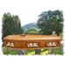 Oak Raised Lid & Panel Coffin - Premium Hand-made Coffins