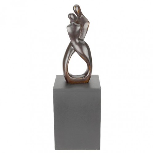 Dancers Entwined – Aluminium Cremation Ashes Urn – Held In the Arms of Love